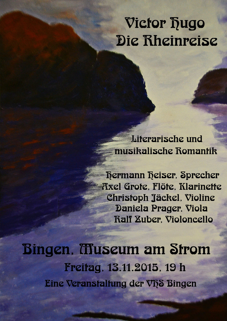 Plakat Rheinreise